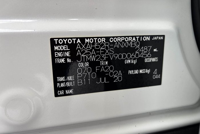 2020 Toyota RAV4 GXL