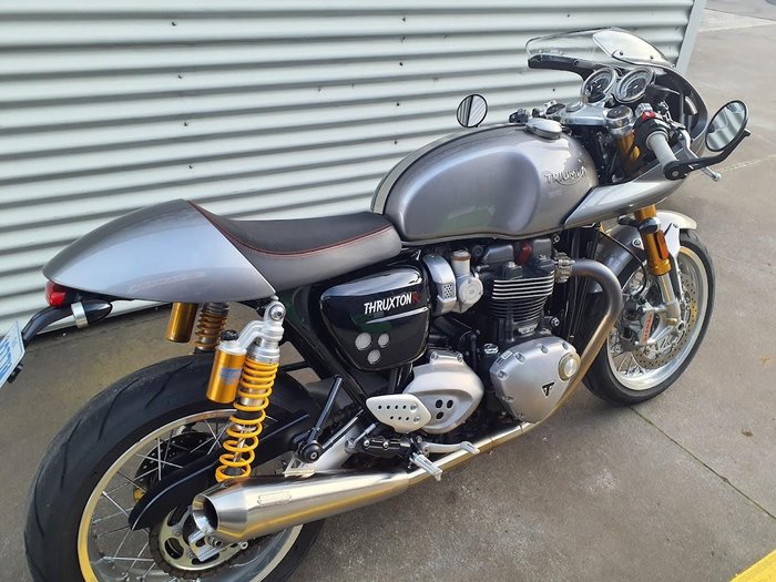 2016 Triumph Thruxton 1200 R Thruxton Silver