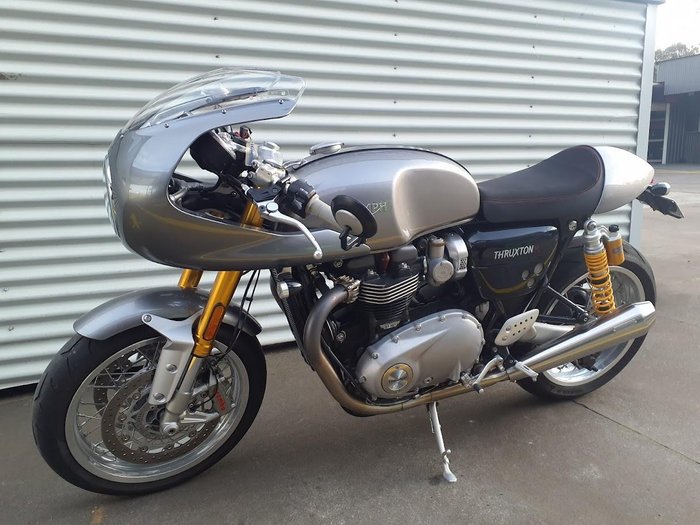 2016 Triumph Thruxton 1200 R Thruxton Silver