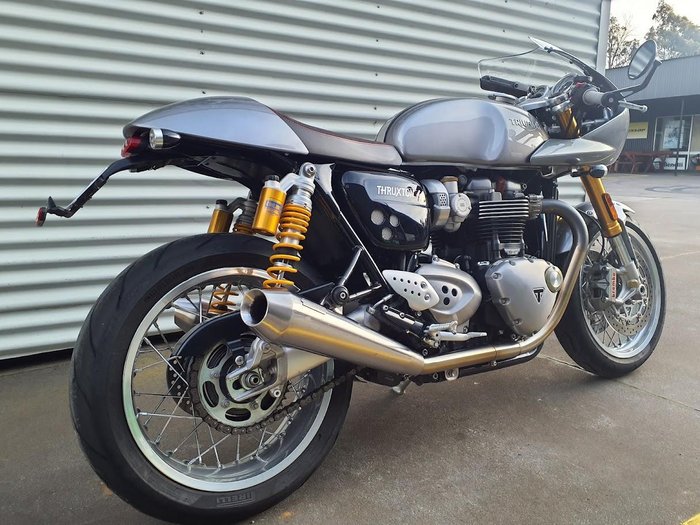 2016 Triumph Thruxton 1200 R Thruxton Silver