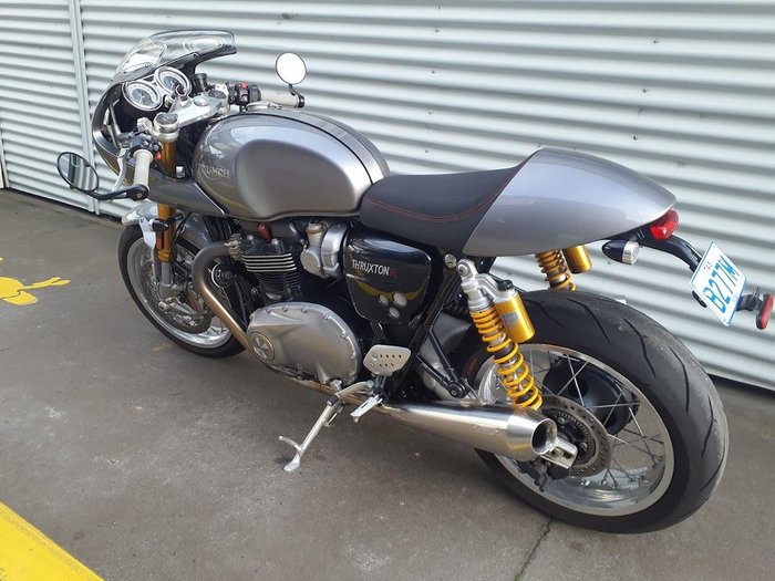 2016 Triumph Thruxton 1200 R Thruxton Silver