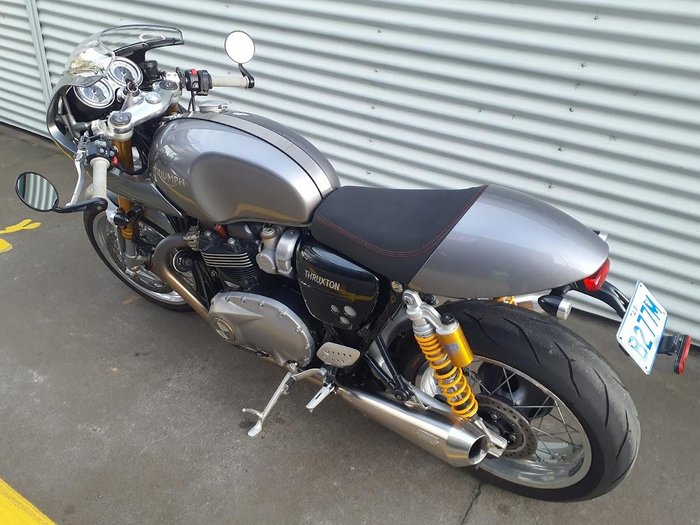 2016 Triumph Thruxton 1200 R Thruxton Silver