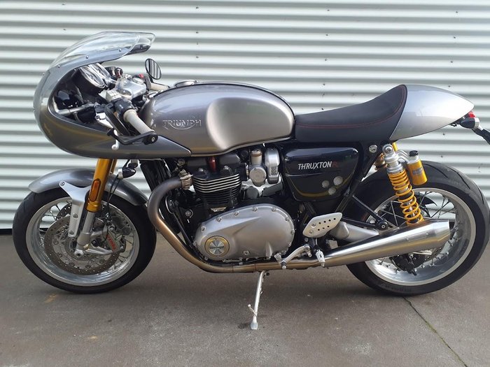 2016 Triumph Thruxton 1200 R Thruxton Silver