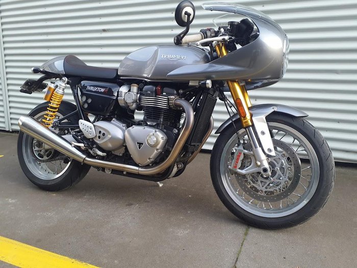 2016 Triumph Thruxton 1200 R Thruxton Silver