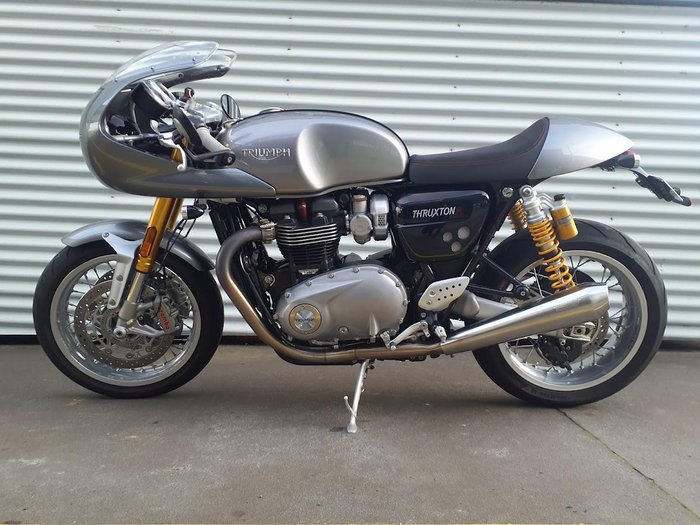 2016 Triumph Thruxton 1200 R Thruxton Silver