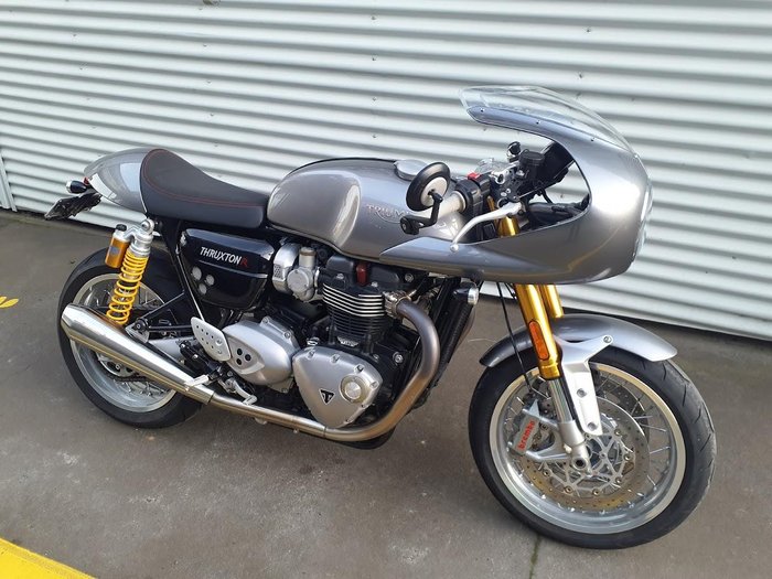 2016 Triumph Thruxton 1200 R Thruxton Silver