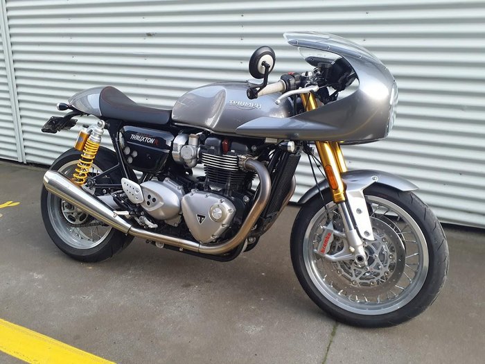 2016 Triumph Thruxton 1200 R Thruxton Silver