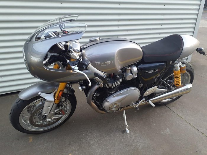 2016 Triumph Thruxton 1200 R Thruxton Silver