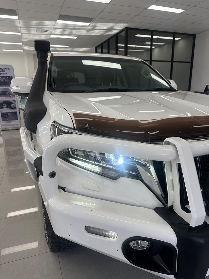 2018 Toyota Landcruiser Prado GXL GDJ150R 4X4 Dual Range Glacier White