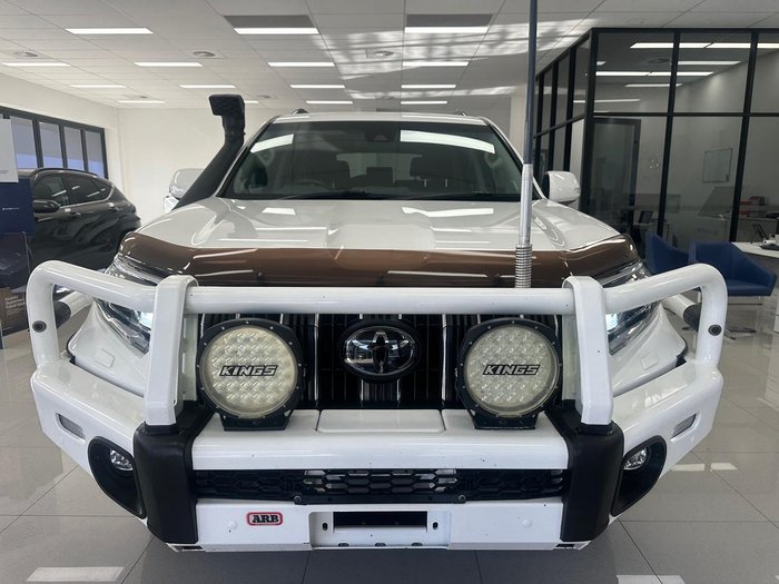 2018 Toyota Landcruiser Prado GXL GDJ150R 4X4 Dual Range Glacier White