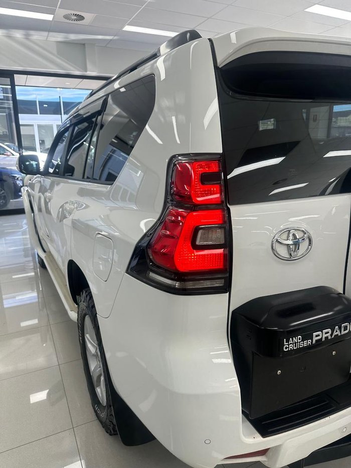 2018 Toyota Landcruiser Prado GXL GDJ150R 4X4 Dual Range Glacier White