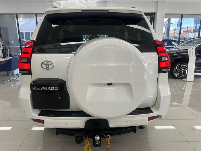 2018 Toyota Landcruiser Prado GXL GDJ150R 4X4 Dual Range Glacier White