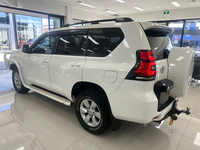 2018 Toyota Landcruiser Prado GXL GDJ150R 4X4 Dual Range Glacier White