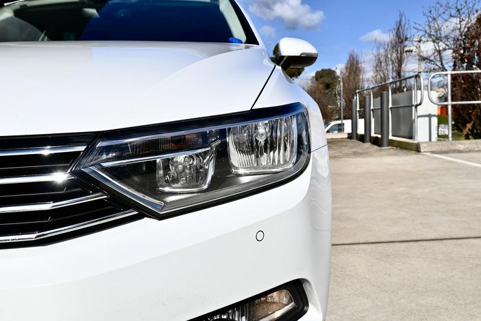 2017 Volkswagen Passat 140TDI Highline B8 MY18 Pure White