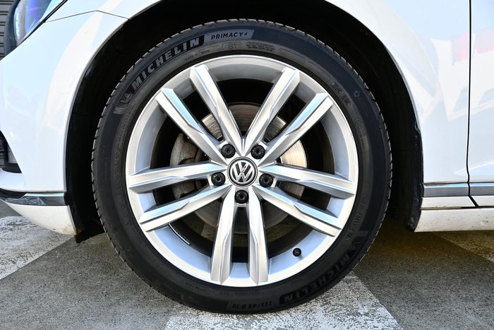 2017 Volkswagen Passat 140TDI Highline B8 MY18 Pure White