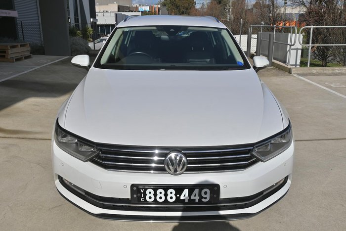 2017 Volkswagen Passat 140TDI Highline B8 MY18 Pure White