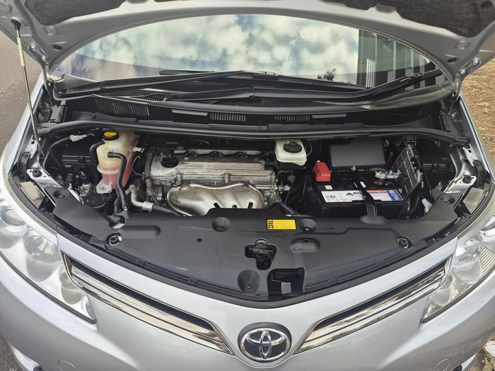 2014 Toyota Tarago GLX ACR50R MY13 Silver Pearl