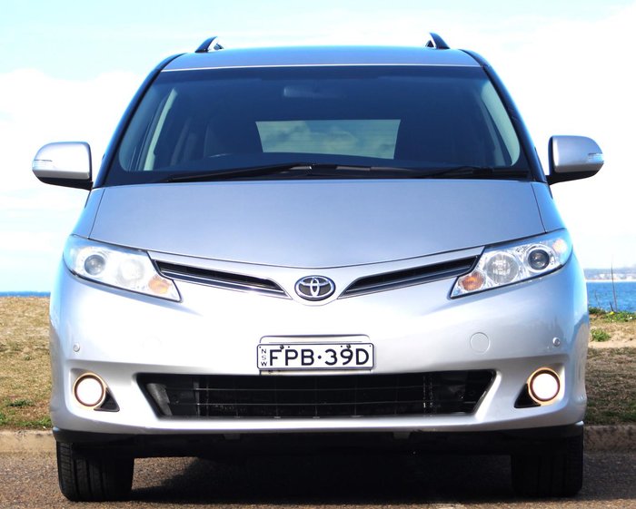 2014 Toyota Tarago GLX ACR50R MY13 Silver Pearl
