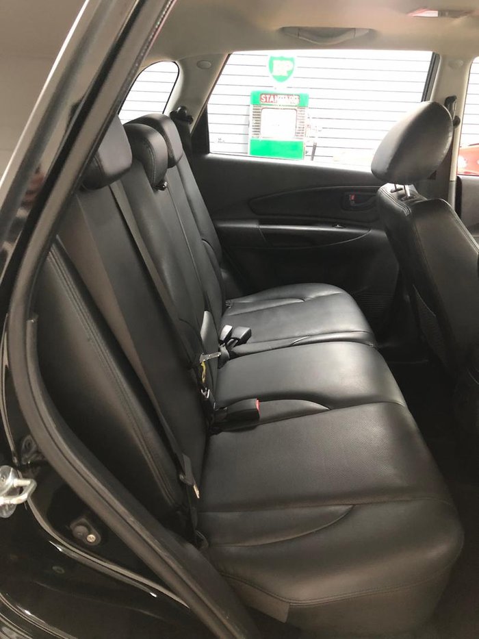 2009 Hyundai Tucson City Elite JM MY09 Ebony Black