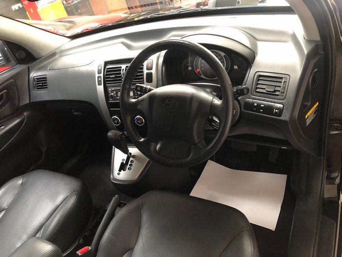 2009 Hyundai Tucson City Elite JM MY09 Ebony Black
