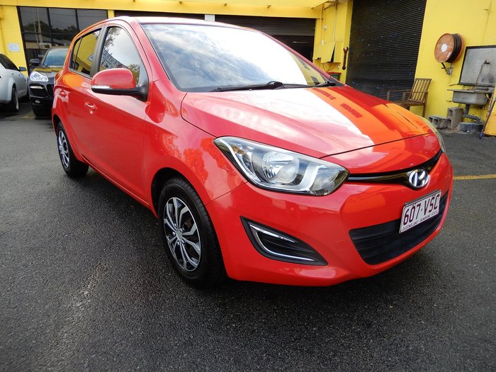 2014 Hyundai i20 Active PB MY14 Electric Red