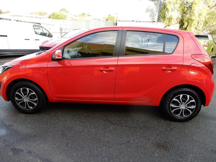 2014 Hyundai i20 Active PB MY14 Electric Red