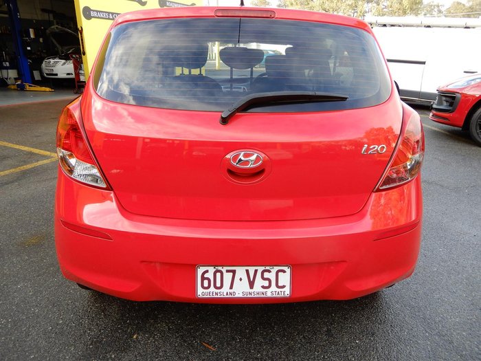 2014 Hyundai i20 Active PB MY14 Electric Red