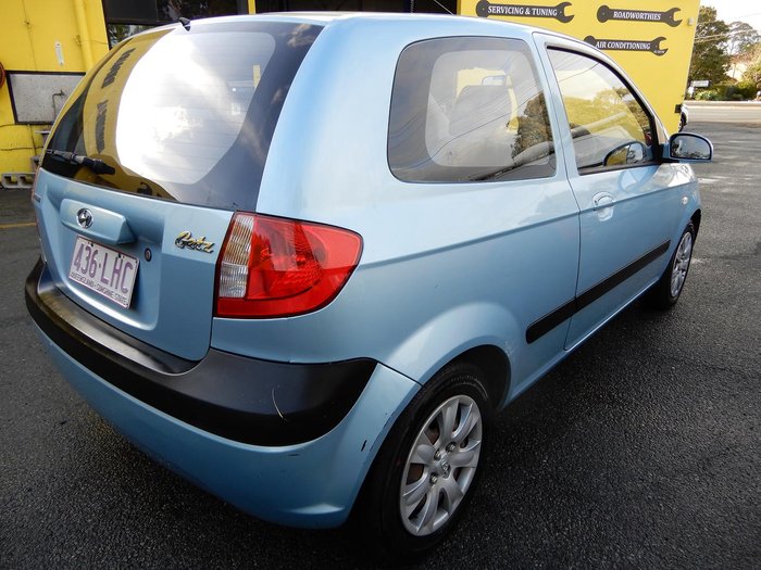 2008 Hyundai Getz S TB MY09 Blue