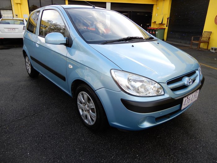 2008 Hyundai Getz S TB MY09 Blue