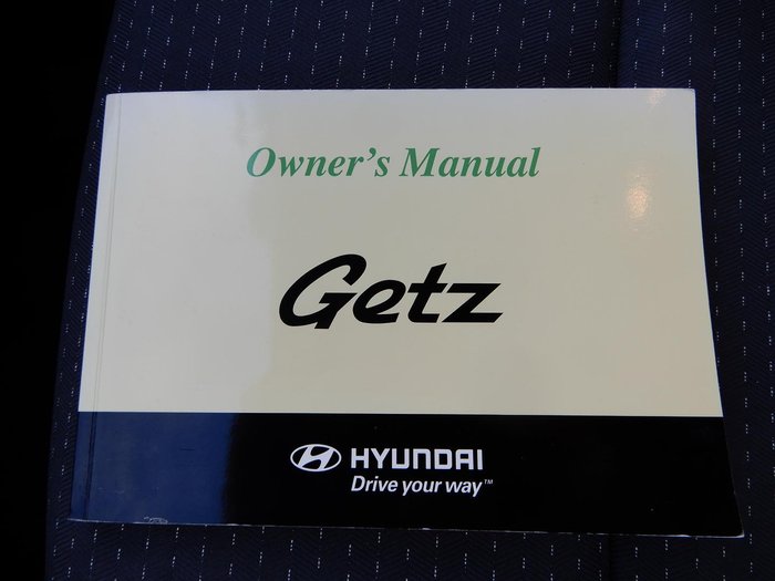 2008 Hyundai Getz S TB MY09 Blue