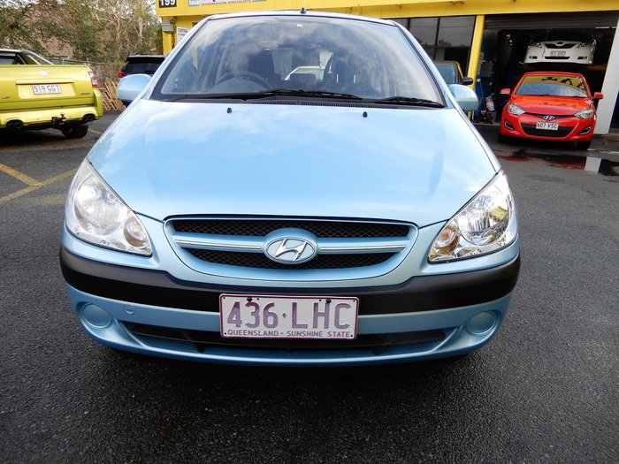 2008 Hyundai Getz S TB MY09 Blue
