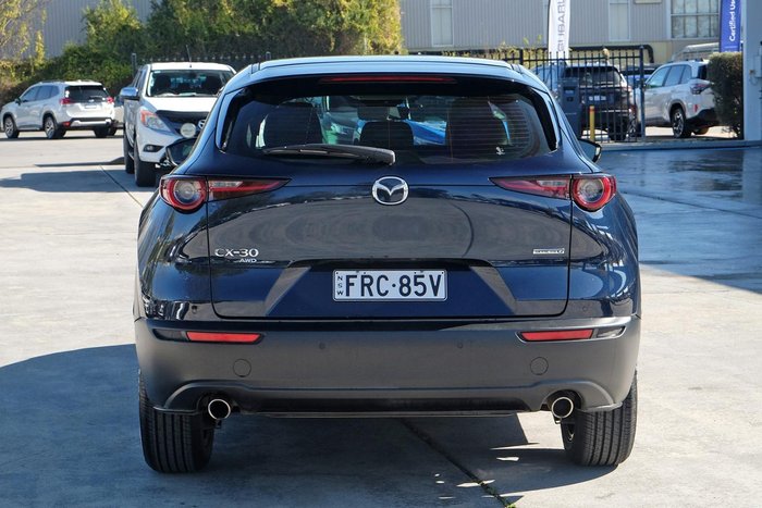 2021 Mazda CX-30 G25 Astina DM Series Deep Crystal Blue