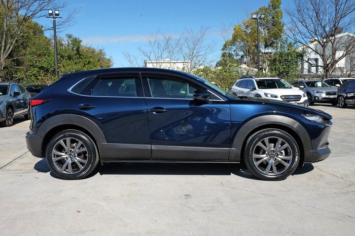 2021 Mazda CX-30 G25 Astina DM Series Deep Crystal Blue