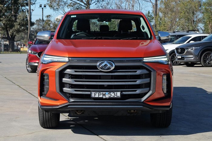 2022 LDV T60 Max LUXE SK8C MY23 4X4 Dual Range Maple Leaf Orange