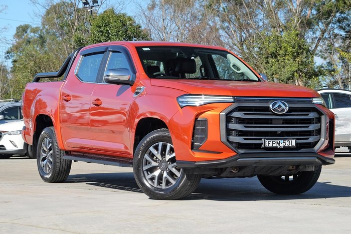 2022 LDV T60 Max LUXE SK8C MY23 4X4 Dual Range Maple Leaf Orange