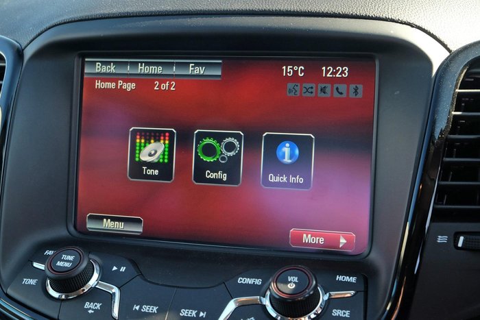 2015 Holden Commodore SV6 VF Series II MY16 Prussian Steel