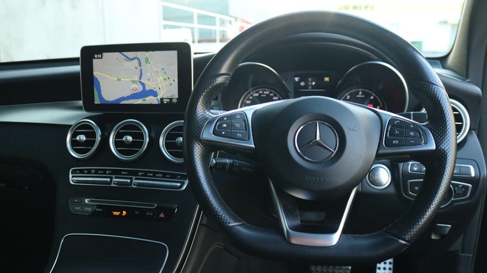 2017 Mercedes-Benz GLC-Class GLC250 d C253 Four Wheel Drive Obsidian Black