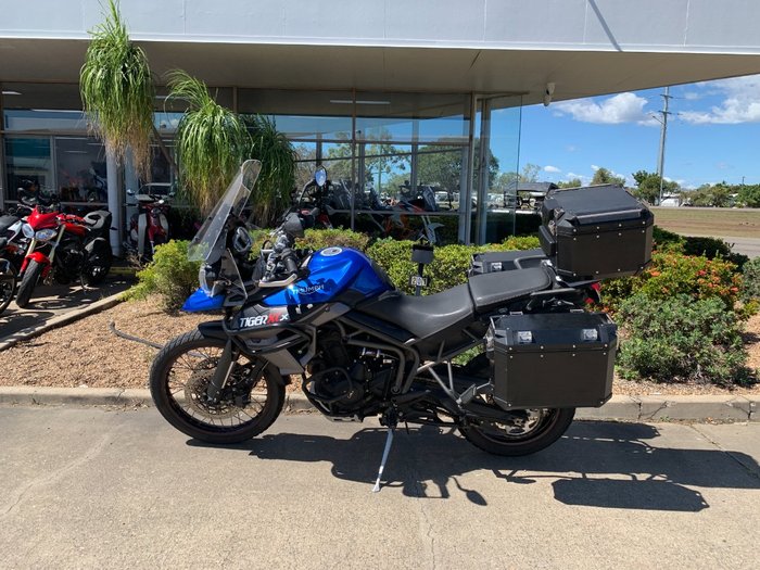 2015 Triumph TIGER 800 XCX Blue