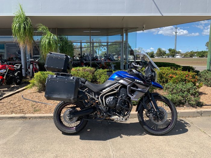 2015 Triumph TIGER 800 XCX Blue