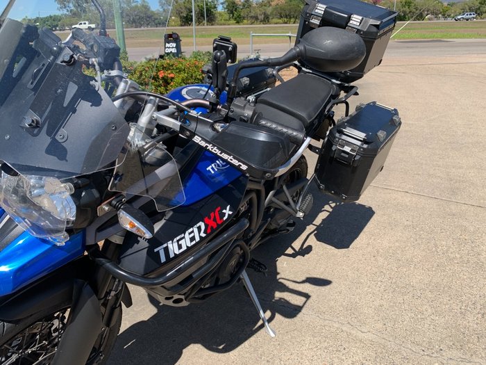 2015 Triumph TIGER 800 XCX Blue