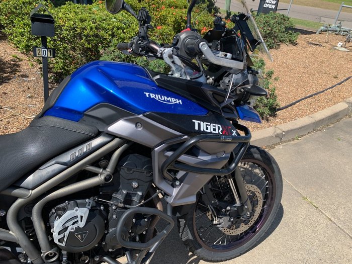 2015 Triumph TIGER 800 XCX Blue
