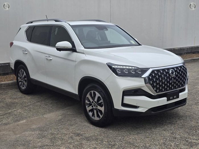 2023 SsangYong Rexton Ultimate Y461 MY24 4X4 Dual Range Grand White