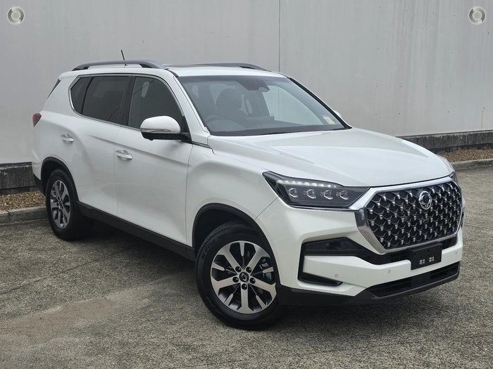 2023 SsangYong Rexton Ultimate Y461 MY24 4X4 Dual Range Grand White