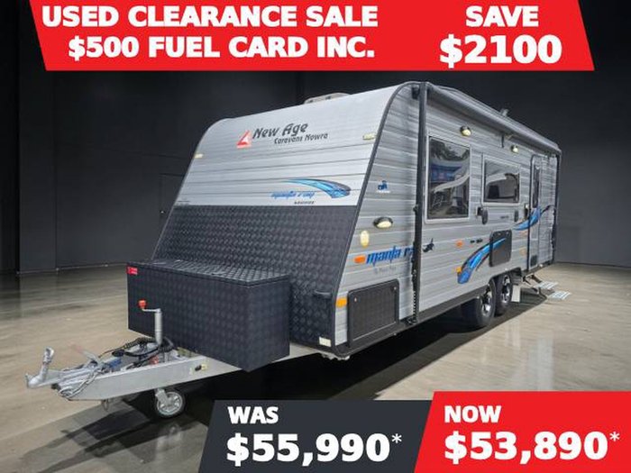 2016 NEW AGE CARAVANS MANTA RAY
