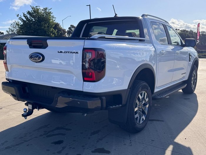 2025 Ford Ranger PHEV Wildtrak MY25.75 Four Wheel Drive Frozen White