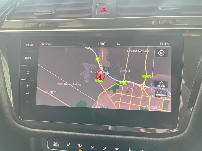 2018 Volkswagen Tiguan 162TSI Highline Allspace 5N MY19 Four Wheel Drive Pure White