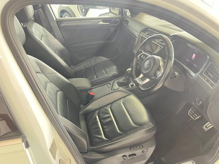 2018 Volkswagen Tiguan 162TSI Highline Allspace 5N MY19 Four Wheel Drive Pure White
