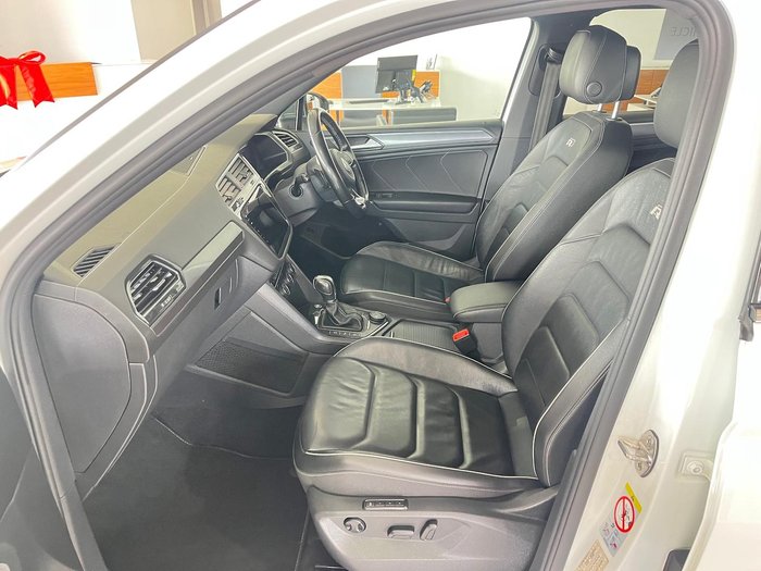 2018 Volkswagen Tiguan 162TSI Highline Allspace 5N MY19 Four Wheel Drive Pure White