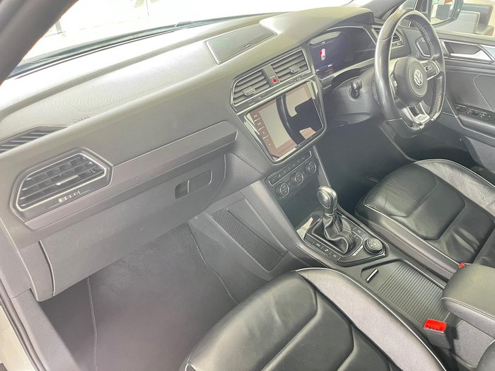 2018 Volkswagen Tiguan 162TSI Highline Allspace 5N MY19 Four Wheel Drive Pure White