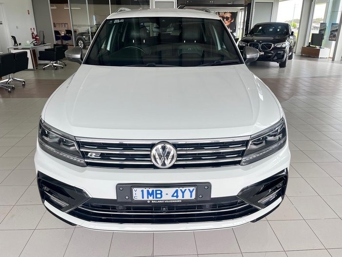 2018 Volkswagen Tiguan 162TSI Highline Allspace 5N MY19 Four Wheel Drive Pure White